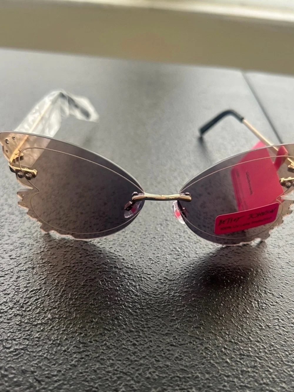Betsey Johnson Butterfly Sunglasses NWT